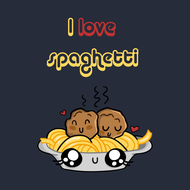 I love spaghetti by Imutobi