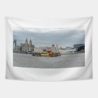 World War One Dazzle ship, Liverpool Tapestry