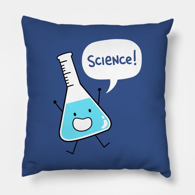 Science! Pillow by kurisquare