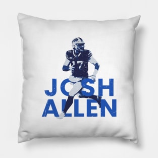 Josh Allen - retro classic Pillow