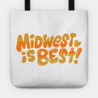 Midwest is Best! (yellow!) Tote