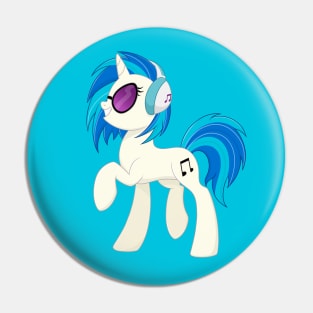 Vinyl Scratch Pin