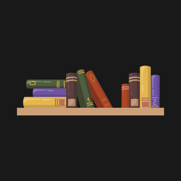 Books On The Shelf by Health