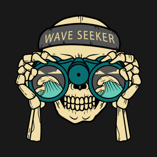 wave seeker skeleton T-Shirt