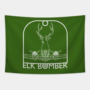 Elk Bomber Tapestry