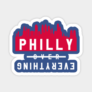 Philly over Everything - Blue/Red Magnet