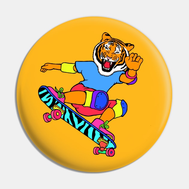 Skate Tiger Pin by Woah_Jonny