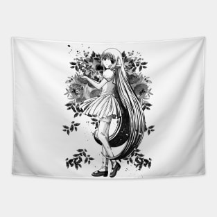 Ink Garden Landscape Chii Tapestry