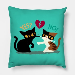 Yes or no Pillow