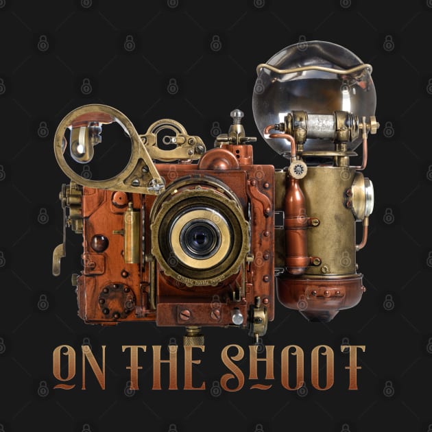 Vintage Retro Flashbulb Steampunk Camera Photography Lovers by Dibble Dabble Designs