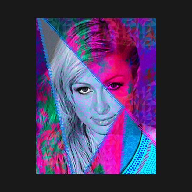 Paris Hilton Mugshot by SABREart