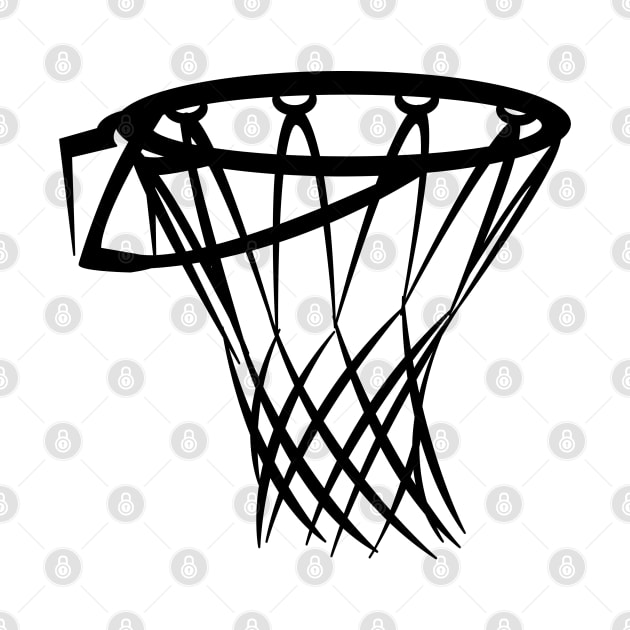 basketball basket for real basketball fans by FromBerlinGift