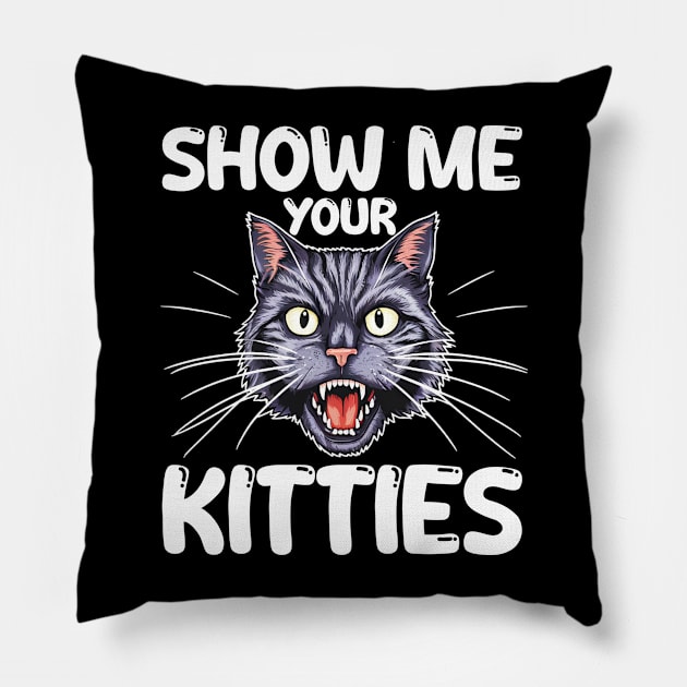 show me your kitties Pillow by mdr design