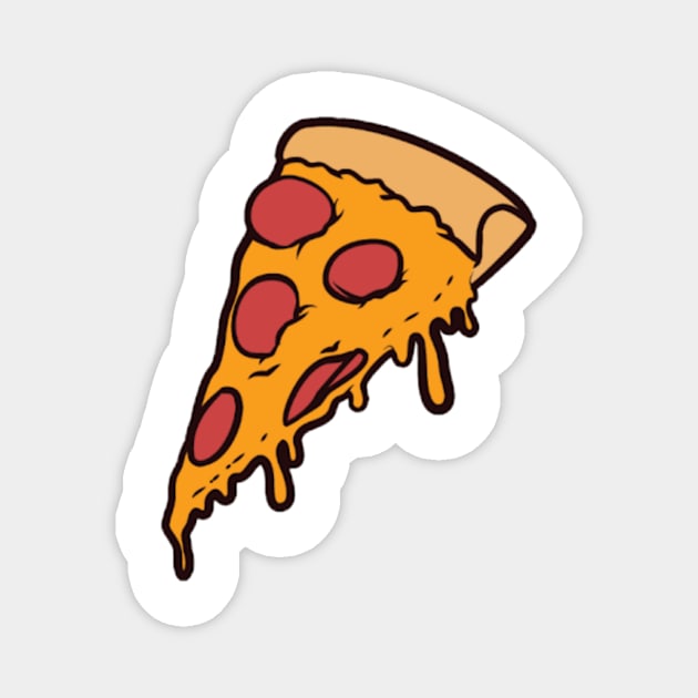 pizza Magnet by ghjura