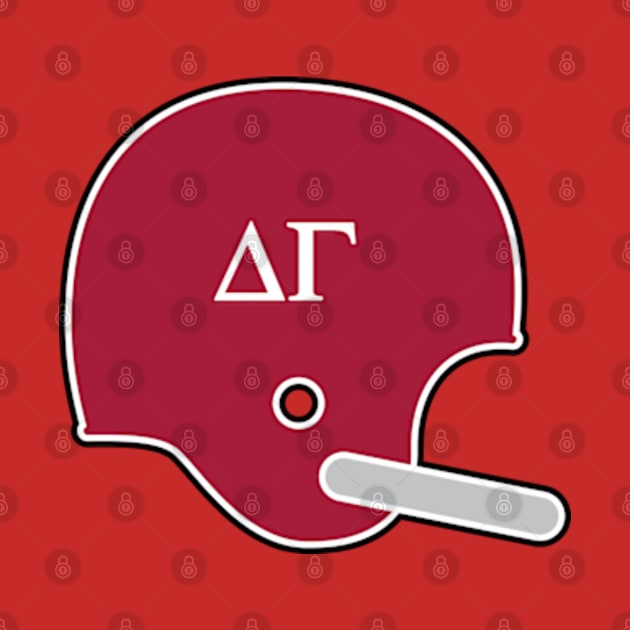 Alabama Delta Gamma Retro Helmet by Rad Love