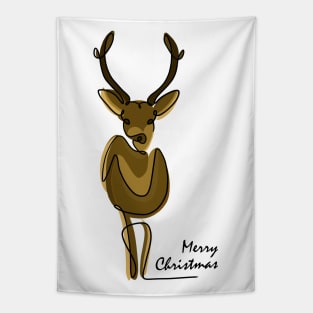 Christmas reindeer Tapestry