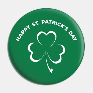 Happy St. Patrick's Day Pin