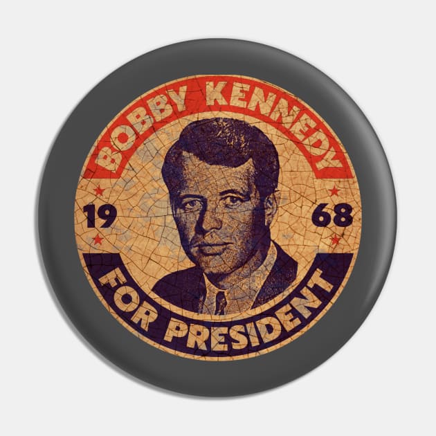 Robert Kennedy Pin by Midcenturydave