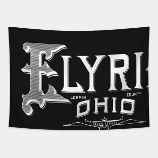 Vintage Elyria, OH Tapestry