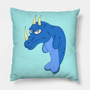 Rhino Manatee Pillow