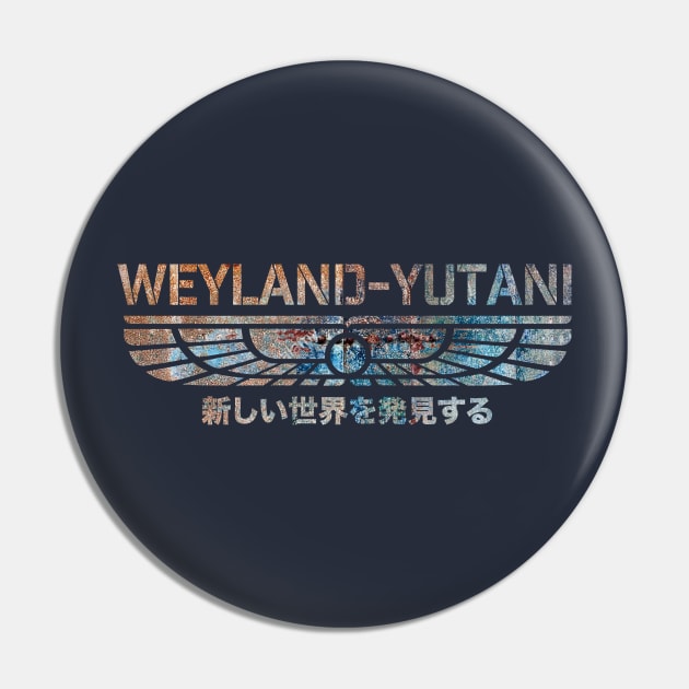 Weyland-Yutani Pin by MindsparkCreative