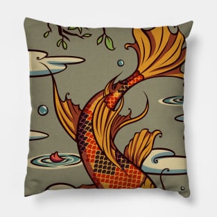 Koi Fish Pillow