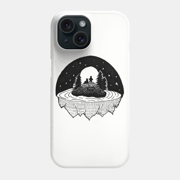 Silent Forest Phone Case by negativepizza