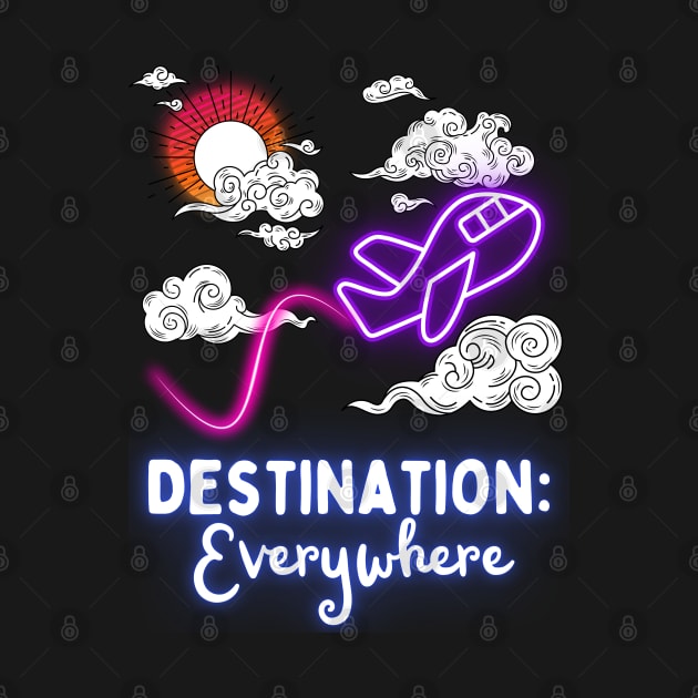 Destination Everywhere by Dizzy Lizzy Dreamin