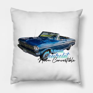 1962 Chevrolet Nova Convertible Pillow