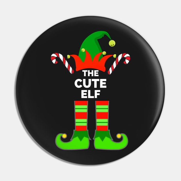 Cute Elf Matching Family Group Christmas Party Pajama - Gift For Boys, Girls, Dad, Mom, Friend, Christmas Pajama Lovers - Christmas Pajama Lover Funny Pin by Famgift