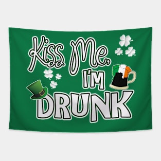 Funny St Patricks Day Shirt Tapestry