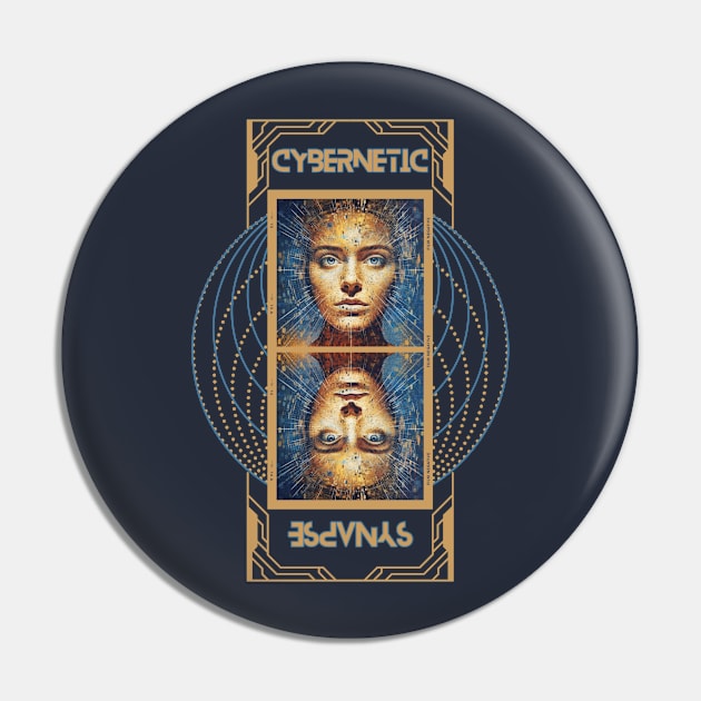 Cybernetic Synapse: Coexistence in the Digital Realm Pin by Nebula Nexus