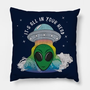 Alien Abduction Pillow