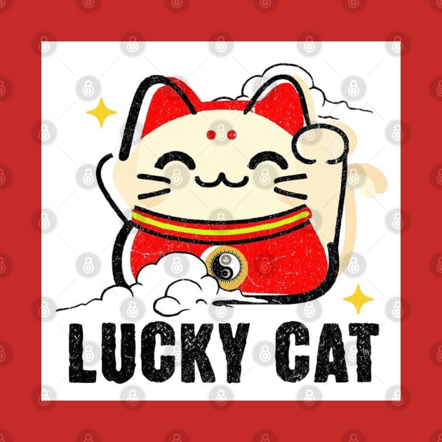 Lucky Cat by Black Cat Alley