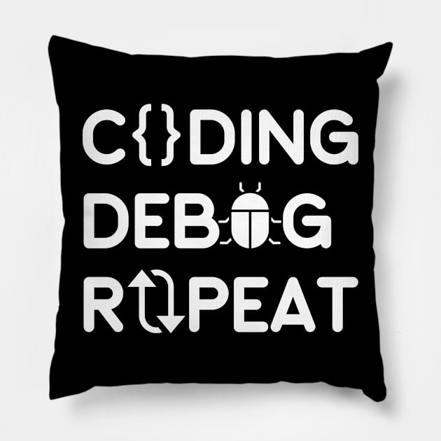 Coding Pillow by NomiCrafts