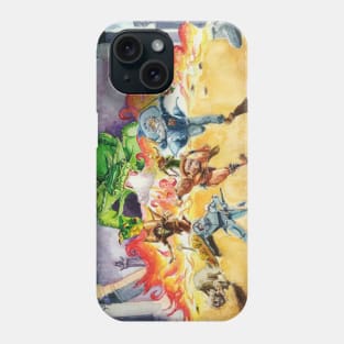 Dragon Attacks Six Phone Case