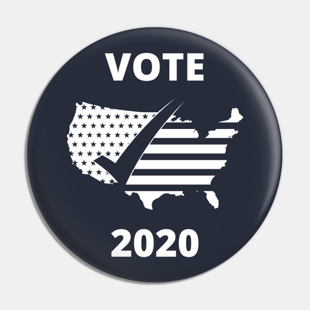 Vote 2020 Election Pin by JustCreativity