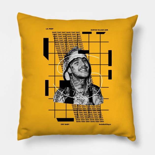 Lil peep Pillow by mrcatguys