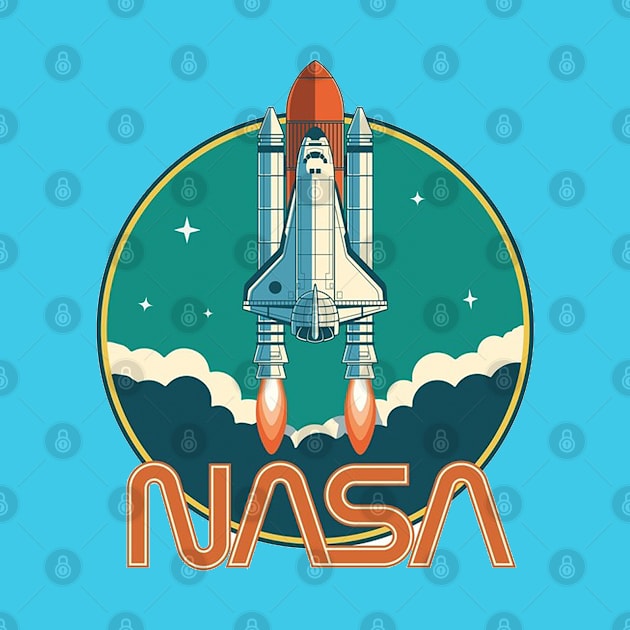 nasa retro by anniecareya