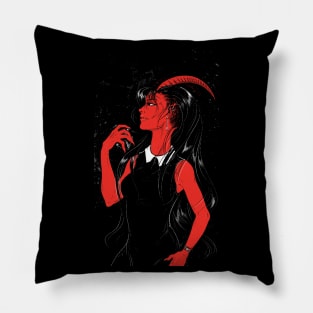 Evil girl Pillow