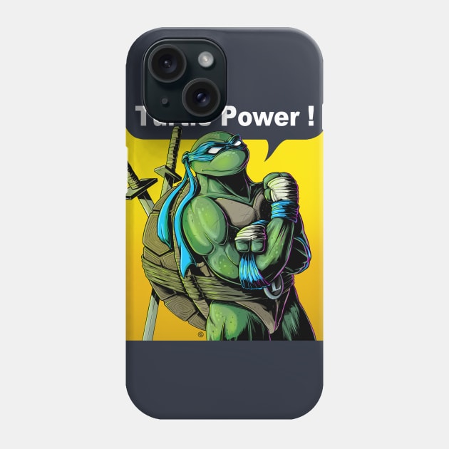 TURTLE POWER Phone Case by FernandoSala