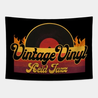 Vintage Vinyl Acid Jazz Tapestry