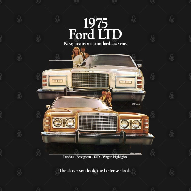 1975 FORD LTD - advert by Throwback Motors