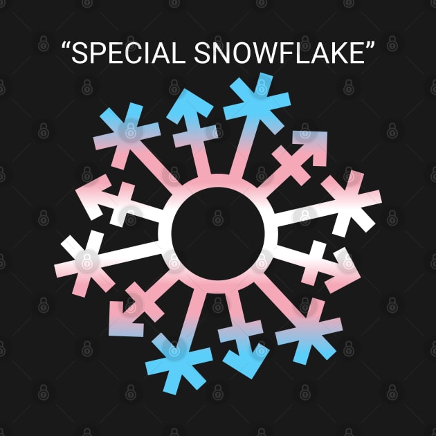 Gender "Special Snowflake" - Trans Flag Colors by GenderConcepts