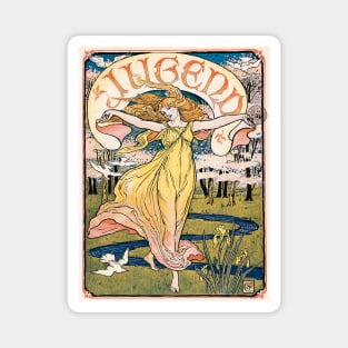 Jugend Cover, 1898 Magnet