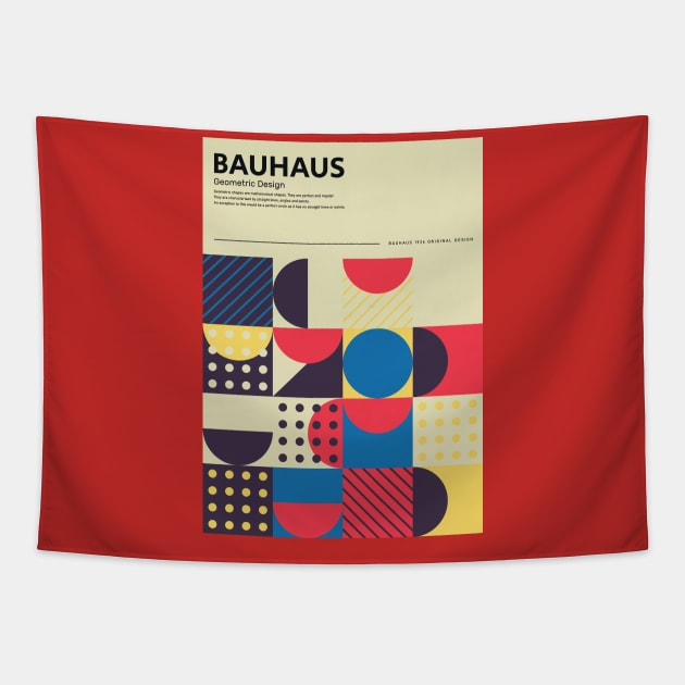 Bauhaus Tapestry by Gnawtees