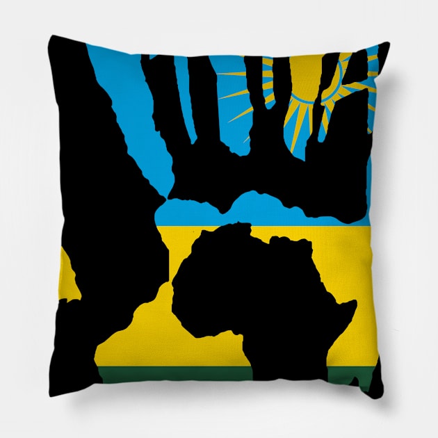 T.I.A Rwanda Pillow by This is Afrika - T.I.A