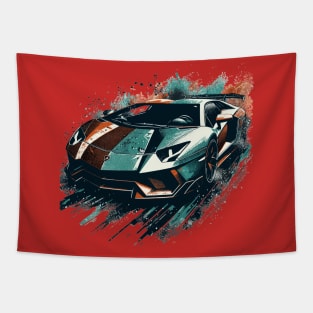 Lamborghini aventador Tapestry