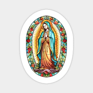 La Virgen Maria La Virgen de Guadalupe Magnet