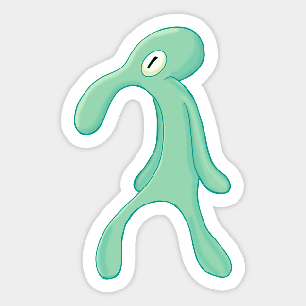 Картина сквидварда бодрый и бойкий